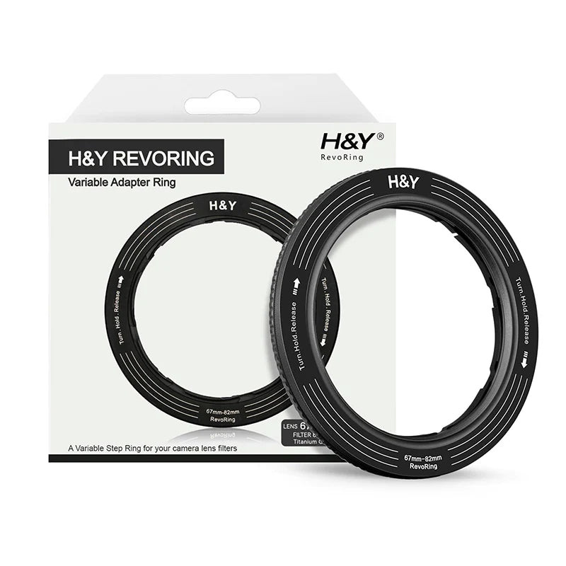 H&Y Filters RevoRing Variable Adapter (Red, 67-82mm)